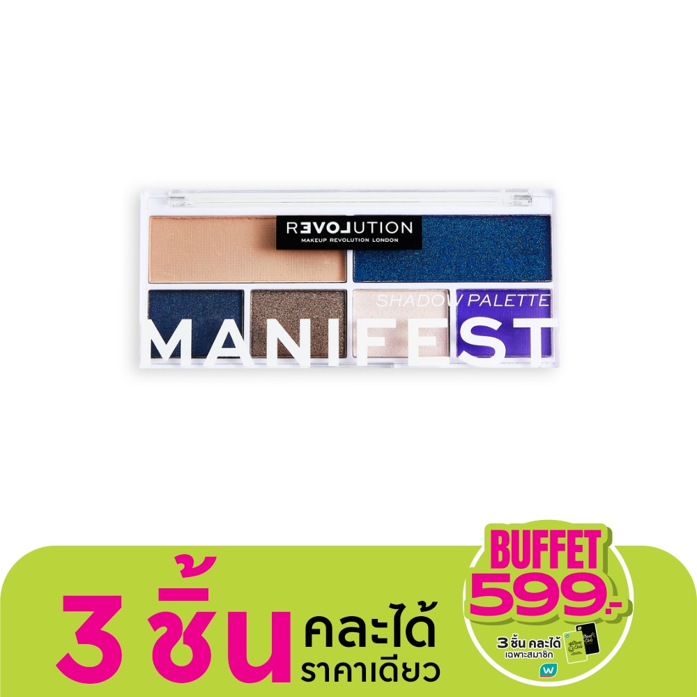 เมคอัพ เรฟวอลูชั่น รีเลิฟ แชโดว์ พาเลท 5.2ก. แมนิเฟสท์