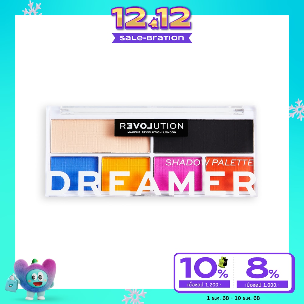 เมคอัพ เรฟวอลูชั่น รีเลิฟ แชโดว์ พาเลท 5.2ก. ดรีมเมอร์