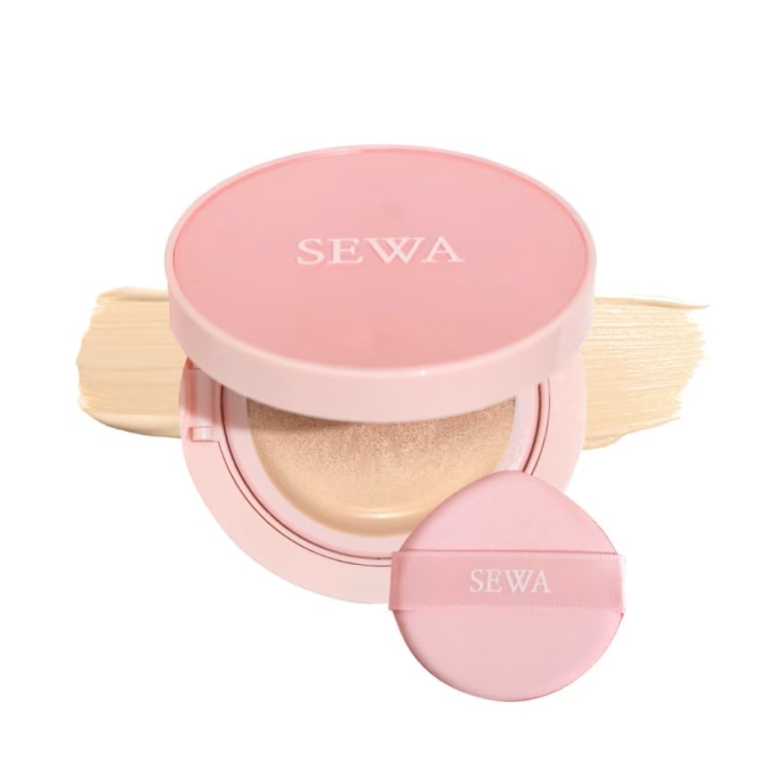 Sewa Cushion Glassy Matte Retouch SPF 50 PA+++ No.01 Ivory 15 G.