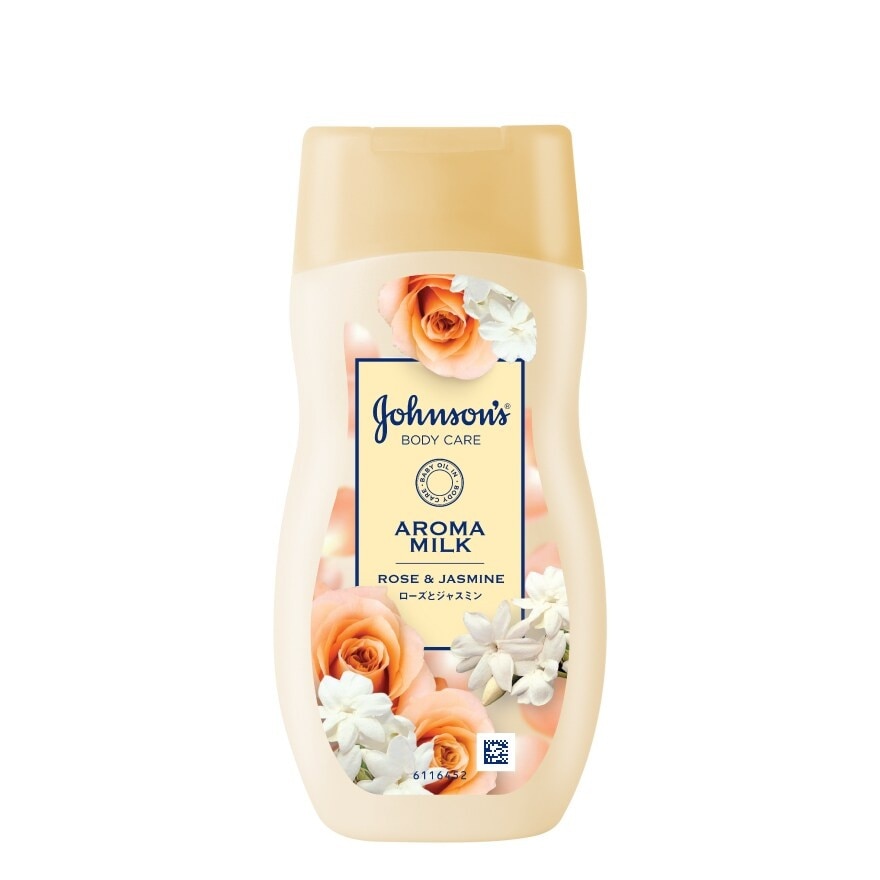 Johnson จอห์นสัน บอดี้ แคร์ อโรม่า มิลค์ โรส แอนด์ จัสมิน 200 มล.
