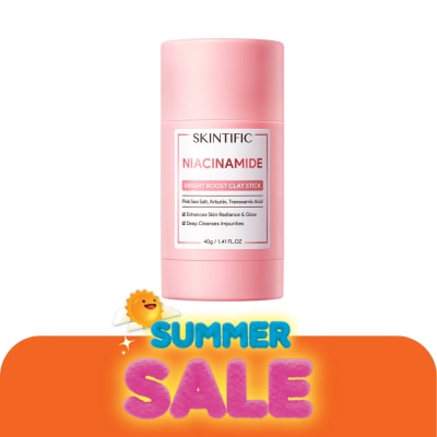 Skintific - สคินทิฟฟิค ไนอะซินาไมด์ ไบรท์ เคลย์ สติ๊ก 40 กรัม
