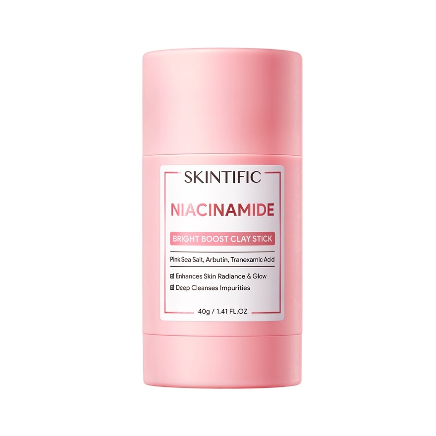 Skintific Niacinamide Bright Boost Clay Mask Stick 40 g.