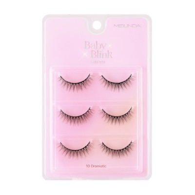 Meilinda Meilinda Baby Blink Lashes 3pairs 10 Dramatic