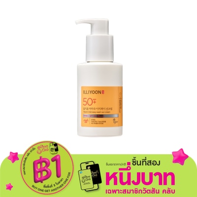 illiyoon ILLIYOON Mild Easy-Wash Sun Cream SPF50+ PA++++ 150 ml.