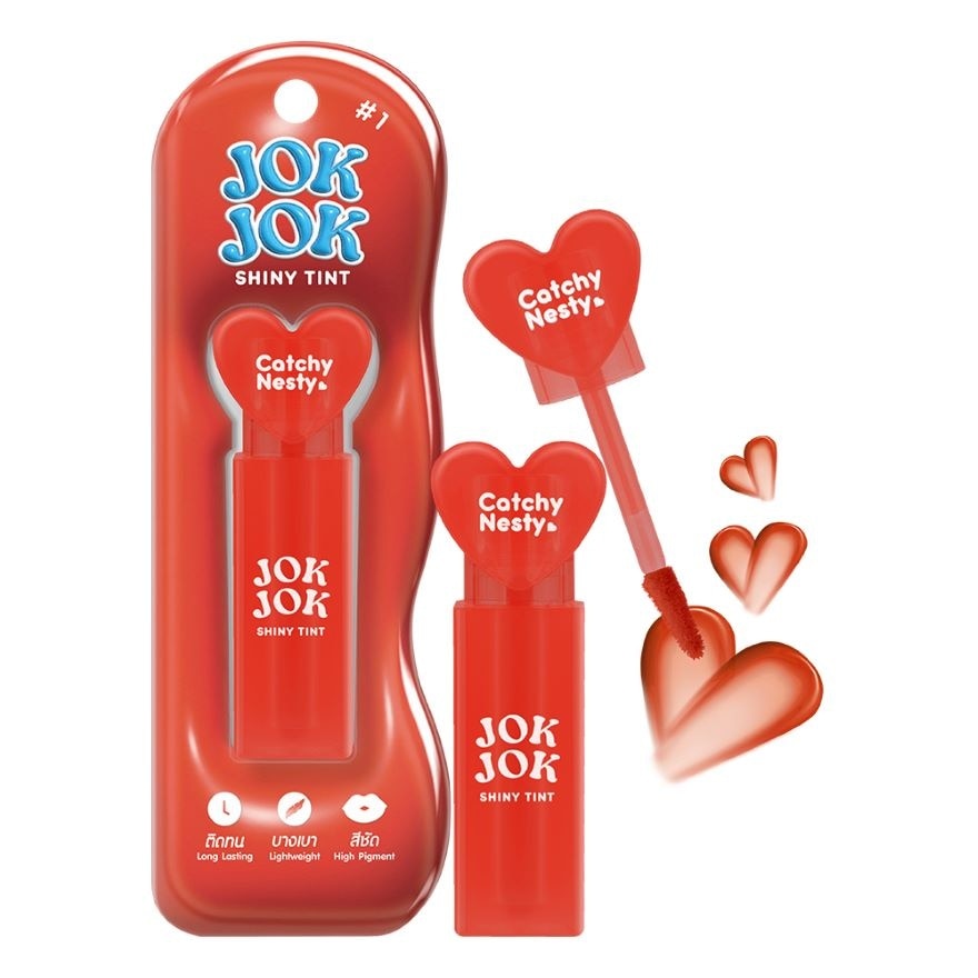 Catchy Nesty Jok Jok Shiny Tint 2.5g. 1