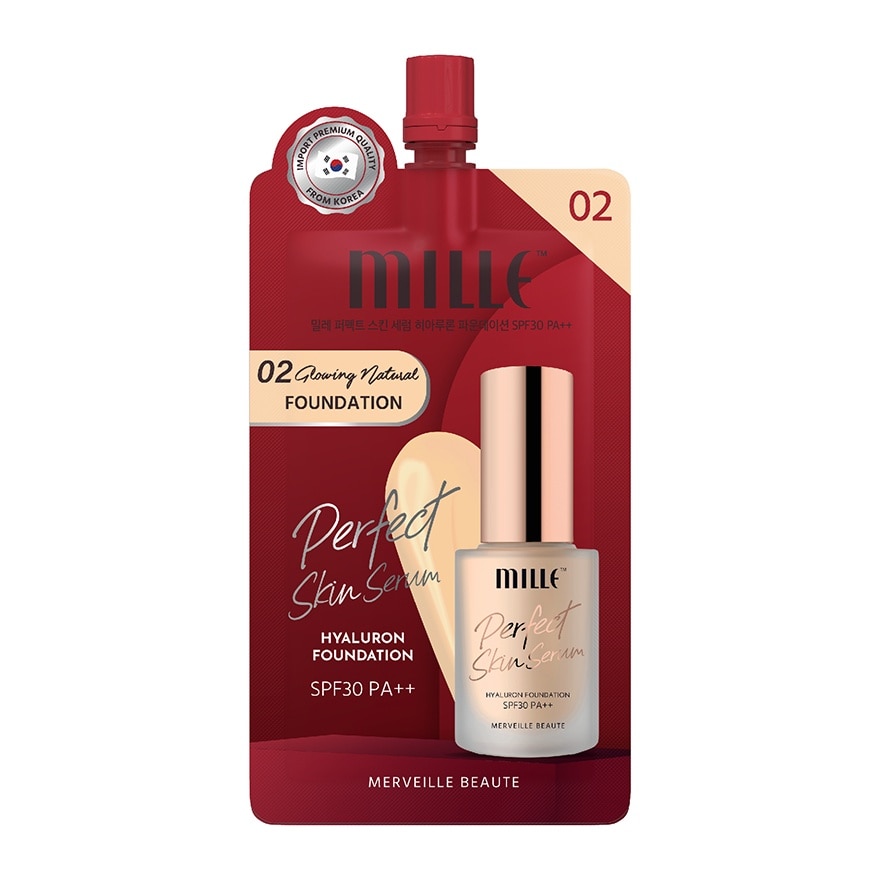 Mille Perfect Skin Foundation SPF30 PA+++ 6g. 02