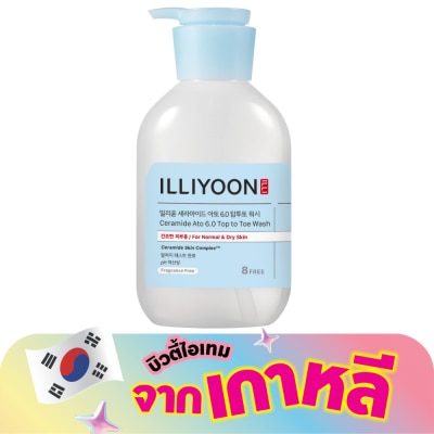 illiyoon - อิลลิยูน เซราไมด์ อโต 6.0 ท็อป ทู โท วอช 500 มล.