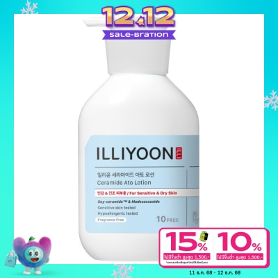 illiyoon อิลลิยูน เซราไมด์ อโต โลชั่น 350 มล. โลชั่นบำรุงผิวหน้าและผิวกาย