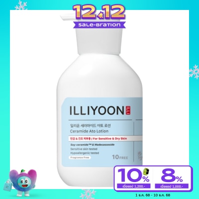 illiyoon อิลลิยูน เซราไมด์ อโต โลชั่น 350 มล. โลชั่นบำรุงผิวหน้าและผิวกาย