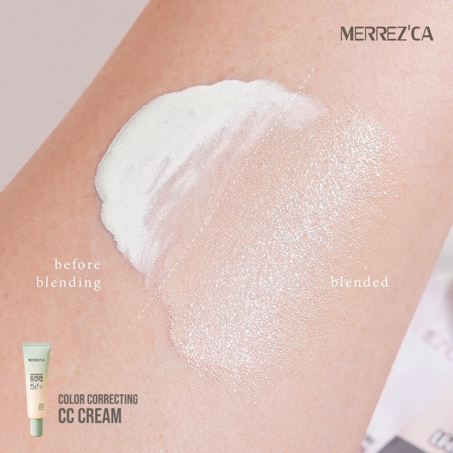 Merrez'Ca Color Correcting CC Cream SPF50+ PA+++ 20ml.