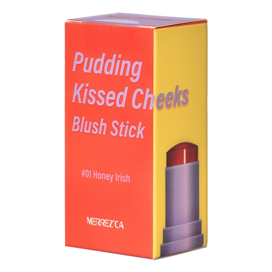 Merrez'Ca Pudding Kissed Cheeks Blush Stick 8.5g. 01 Honey Irish