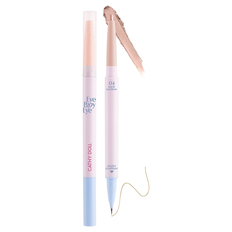 Cathy Doll Eye Baby Eye Dolly Eye Stick 0.2g. + 0.3ml. 04 Melt Mellow