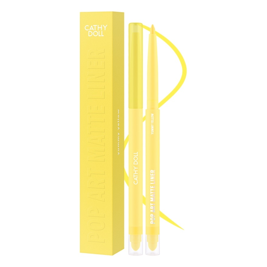 Cathy Doll Pop Art Matte Liner 0.25g. Yummy Yellow