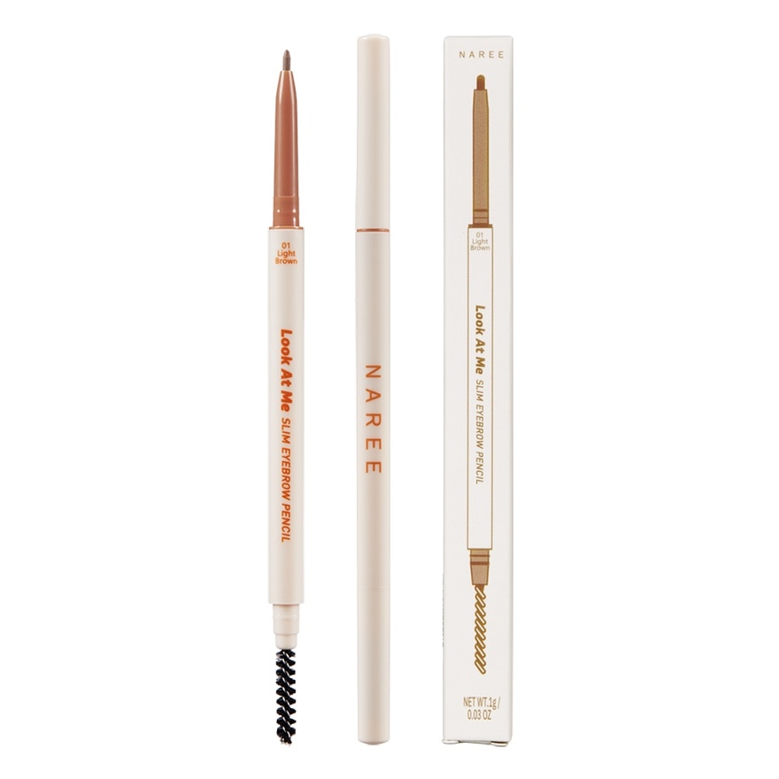 Naree Look At Me Slim Eyebrow Pencil 1g. 01 Light Brown