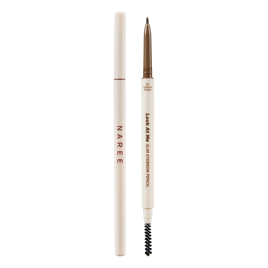 Naree Look At Me Slim Eyebrow Pencil 1g. 02 Natural Brown