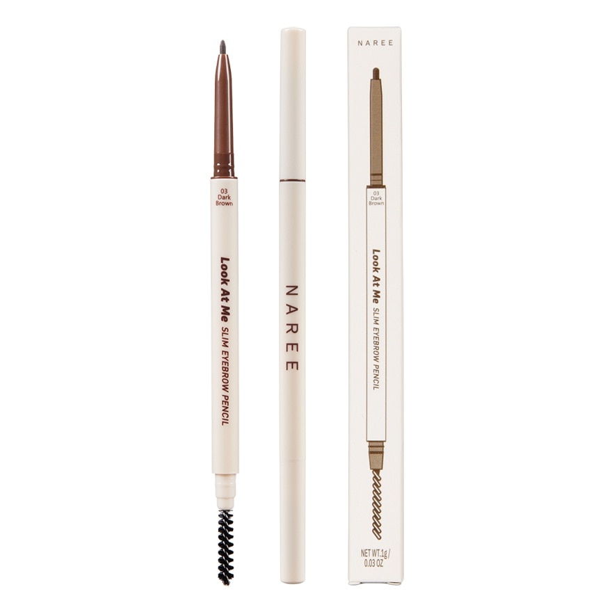 Naree Look At Me Slim Eyebrow Pencil 1g. 03 Dark Brown