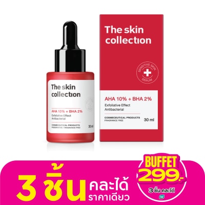 The Skin Collection เดอะสกินคอลเลคชั่น เซรั่ม AHA10 + BHA2 30 มล.