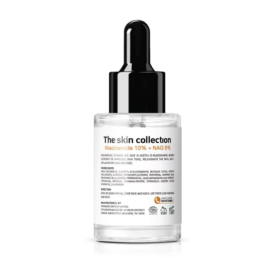 The Skin Collection Serum Niacinamide 10 + NAG 8 30 ml.