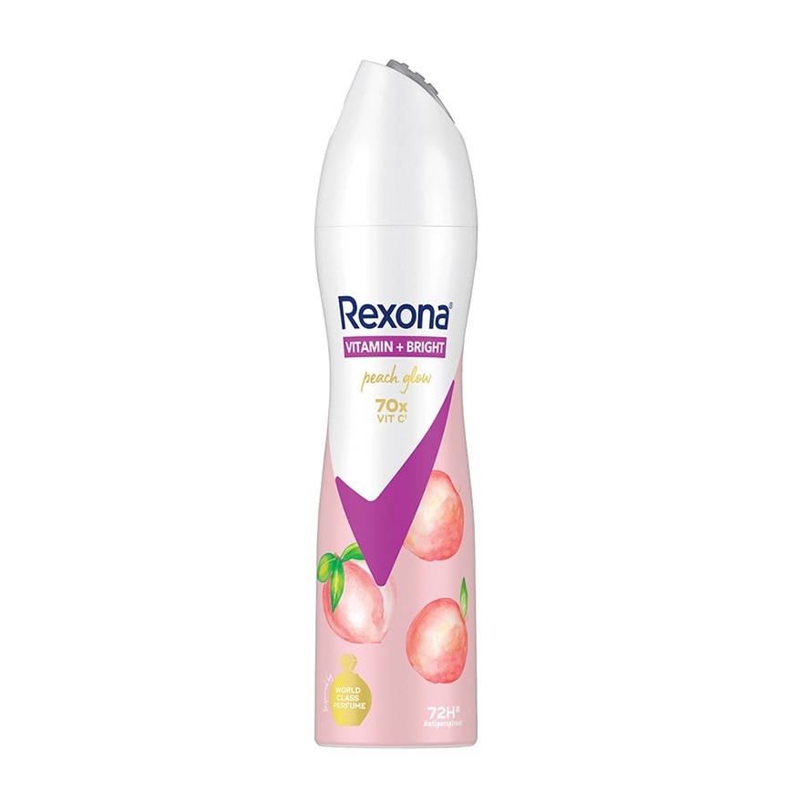 Rexona Rexona Spray Vitamin + Bright Peach Glow Antiperspirant 135 Ml.