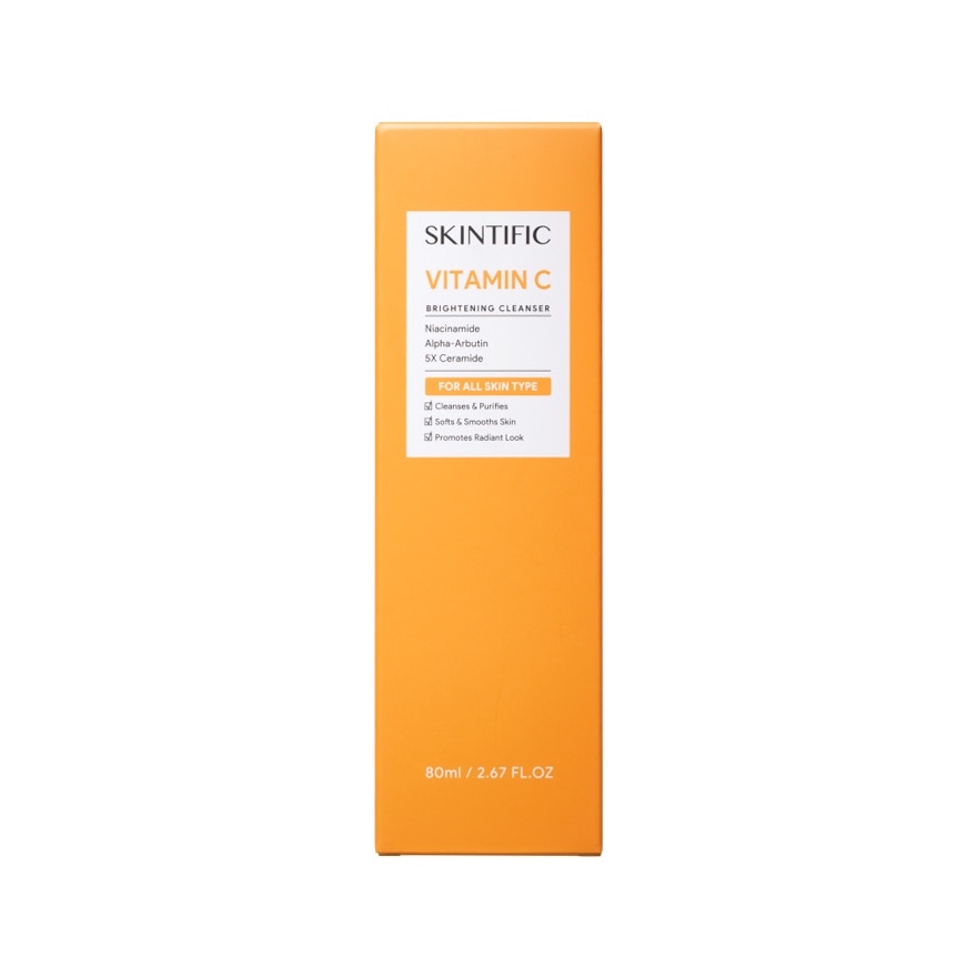 Skintific Vitamin C Brightening Glow Cleanser 80 ml.