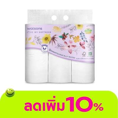 Watsons - Watsons Bathroom Tissues 6 Rolls.