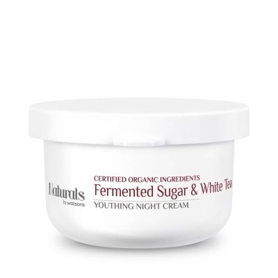 Naturals by Watsons Naturals by Watsons Fermented Sugar  White Tea Youthing Night Cream Refill Jar 50g.