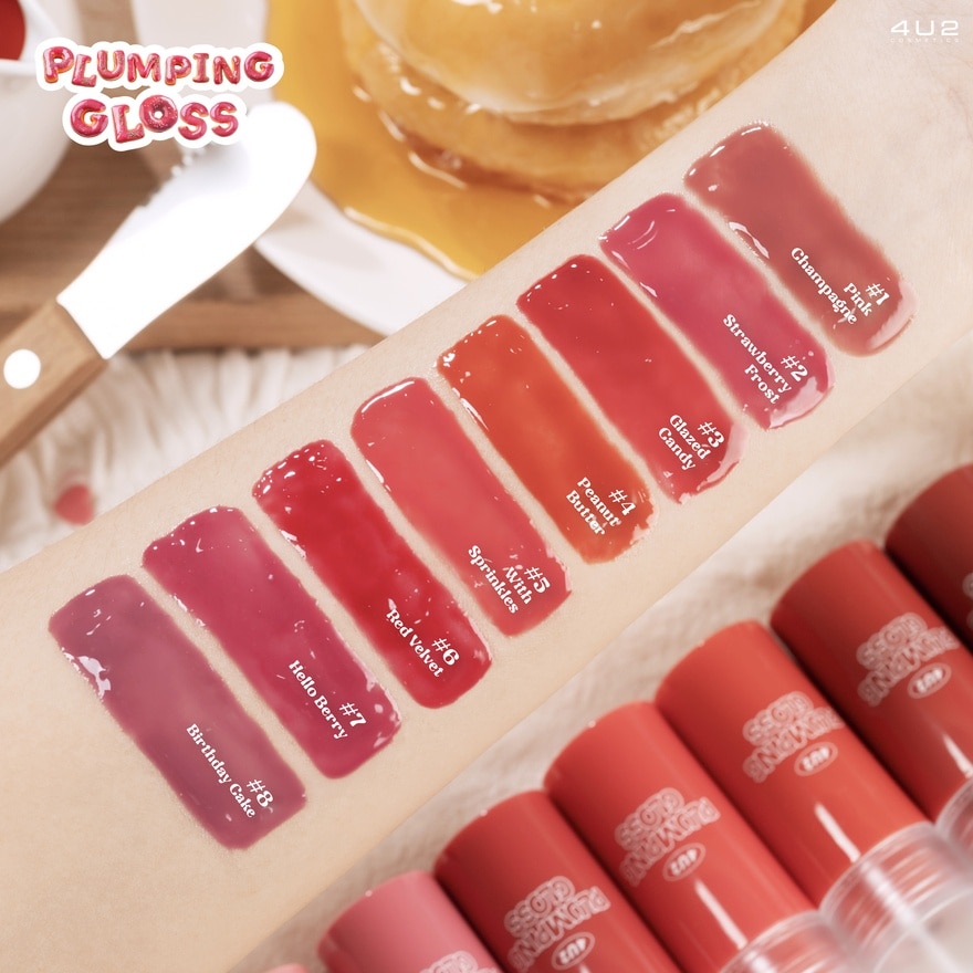 4U2 Plumping Gloss 3.5g. 04 Peanut Butter