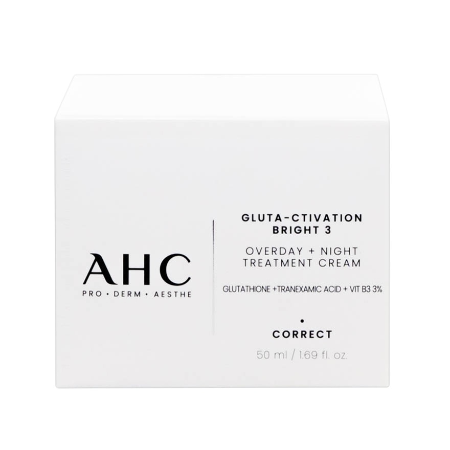 AHC Gluta-Ctivation Bright 3 Overday+Night Treatment Cream 50 Ml.