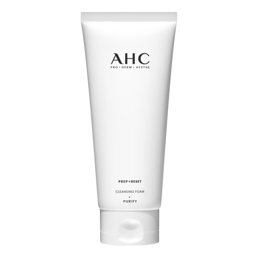 AHC เอเอชซี เพร็พ+รีเซ็ต คลีนซิ่ง โฟม 150 มล.