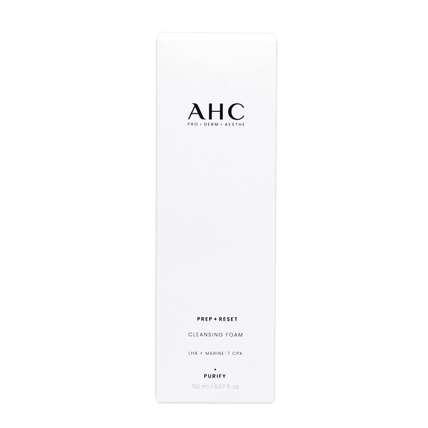 AHC Prep + Reset Cleansing Foam 150 Ml.