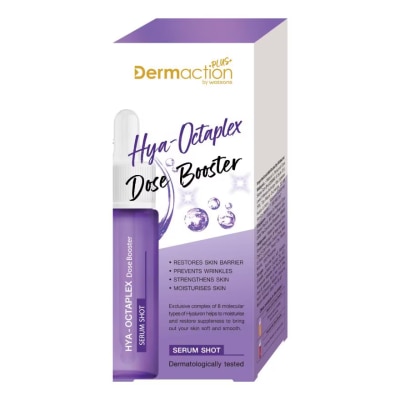 Dermaction Plus by Watsons Dermaction Plus by Watsons Hya-Octaplex Dose Booster Serum Shot  17 ml.