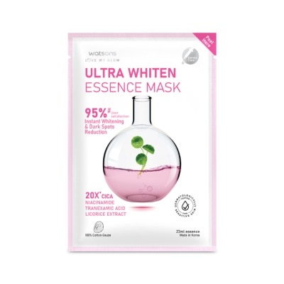 WATSONS วัตสัน อัลตร้า ไวท์เทน เอสเซ้นส์ มาสก์ 1 แผ่น. image