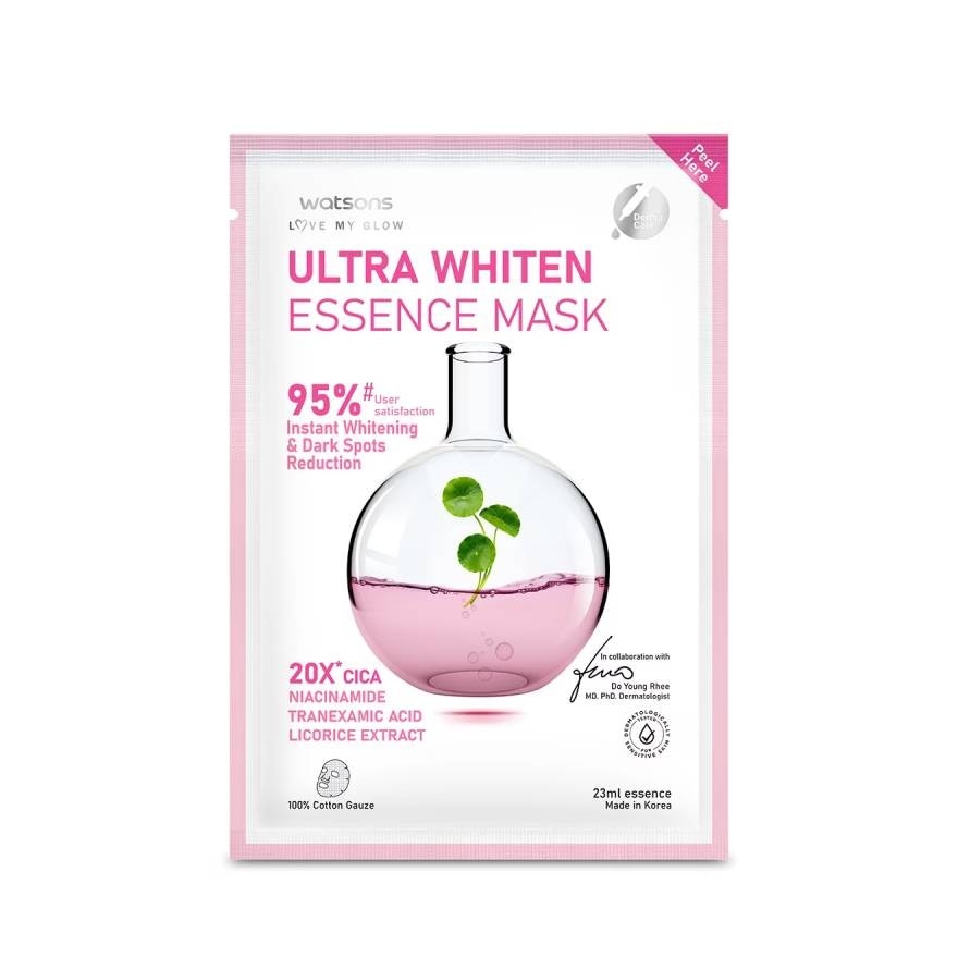 Watsons Ultra Whiten Essence Mask 1 sheet.