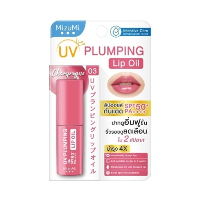 Mizumi MizuMi UV Plumping Lip Oil Champagne 4 g.