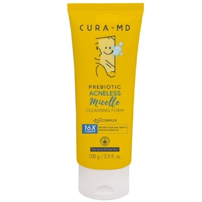 CURA-MD CURA-MD Prebiotic Acneless Micelle Cleansing Foam 100 g.