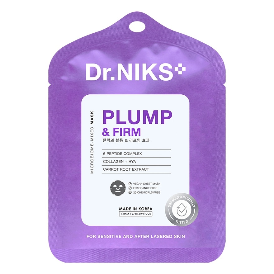 Dr.Niks Dr.NIKS Microbiome-Mixed Mask Plump  Firm 1'S