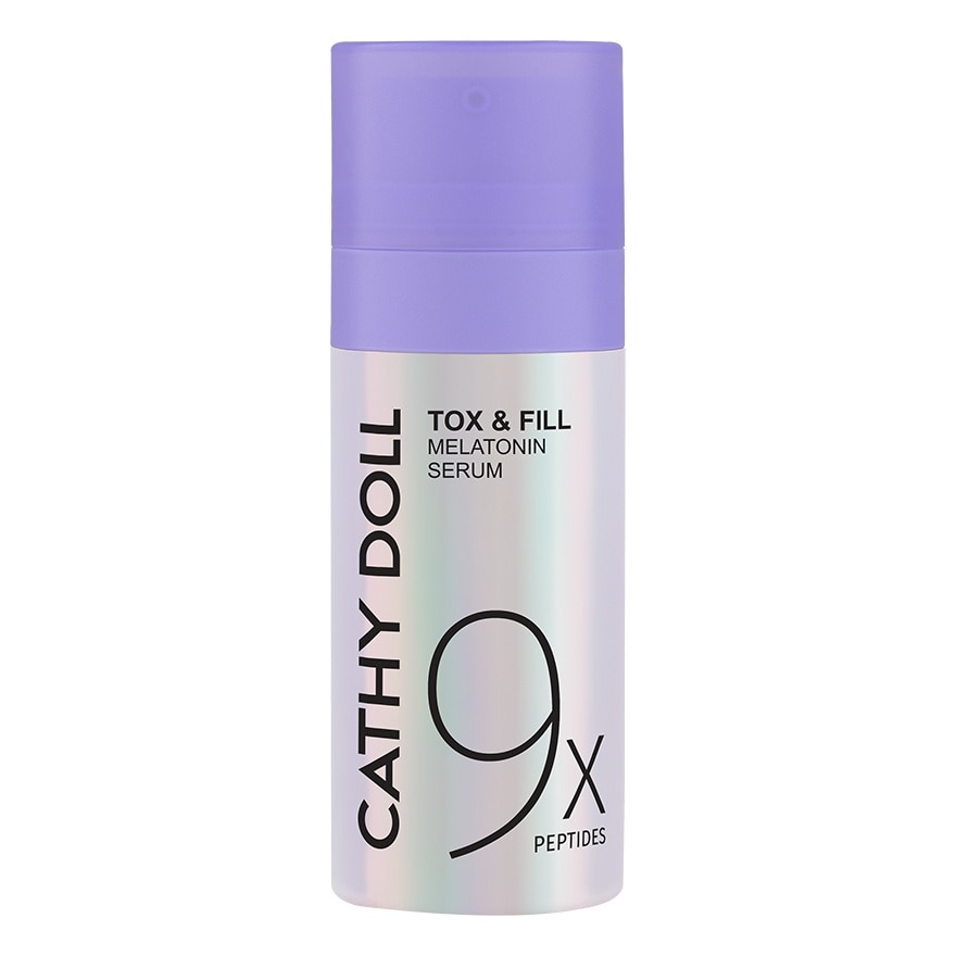 Cathy Doll Tox  Fill Melatonin Serum 9X Peptides 30 Ml.