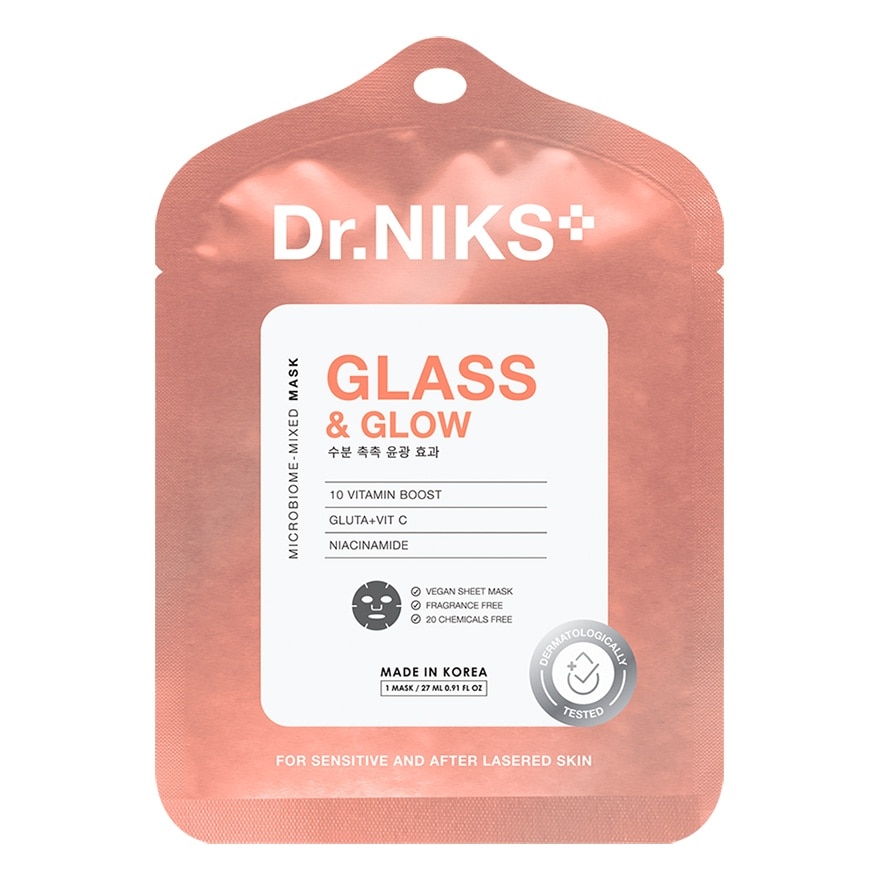 Dr.Niks Dr.NIKS Microbiome-Mixed Mask Glass  Glow 1'S