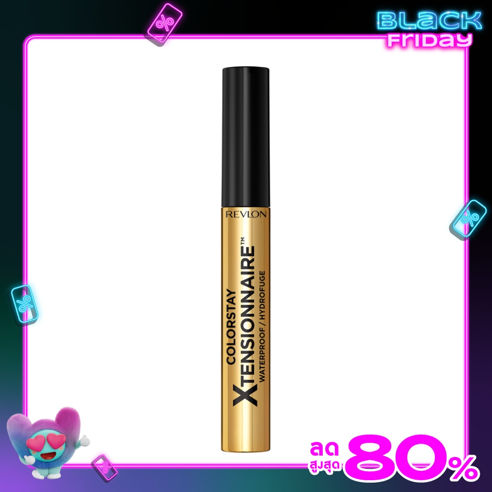 Revlon เรฟลอน คัลเลอร์สเตย์ เอ็กซ์เทนชั่นแนร์ เลงเทนนิ่ง มาสคาร่า 8มล. สีดำ