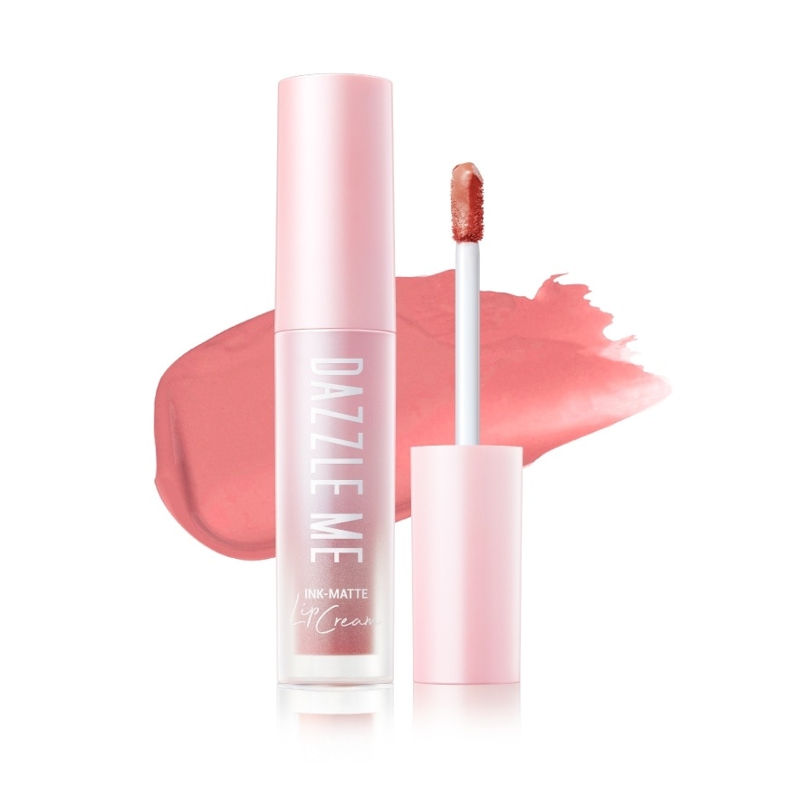 Dazzle Me Ink Matte Lip Cream 2.5g. P01 Peach-Ink