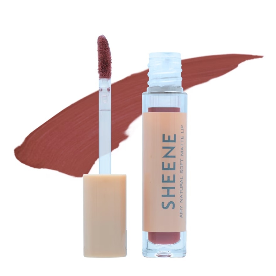 Sheene Airy Natural Soft Matte Lip 0.8g. N1 Pinkish Brown