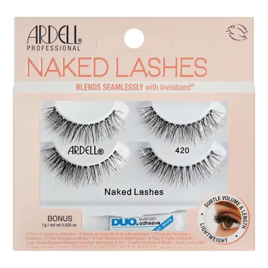 Ardell Ardell Naked Lashes 420 With Invisiband 2pairs