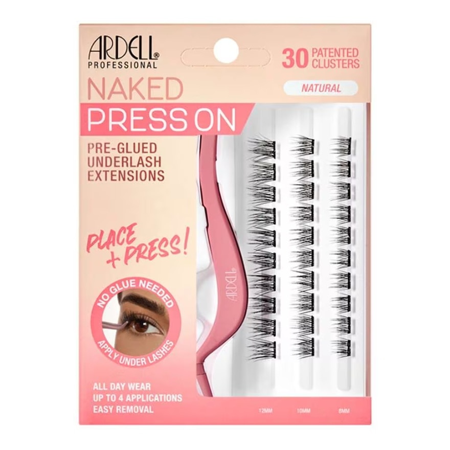 Ardell Ardell Naked Pre Glued Press On Underlash Extensions 30pcs.