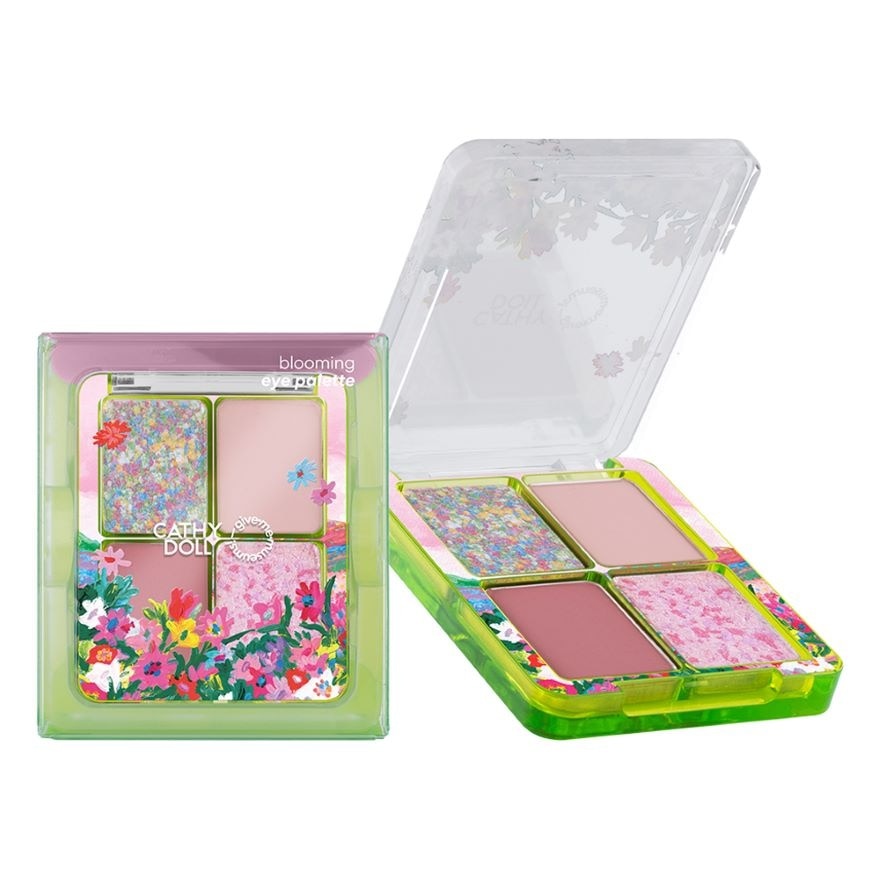 เคที่ดอลล์ กิฟมีมิวเซียม บลูมมิ่ง อาย พาเลท 1.8ก. x 4สี วินด์ฟลาวเวอร์