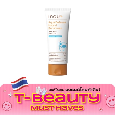 INGU อิงกุ อควา ดีเฟนซ์ ไฮบริด ซันสกรีน กันแดดกันน้ำ SPF 50+ PA++++ 70 กรัม image
