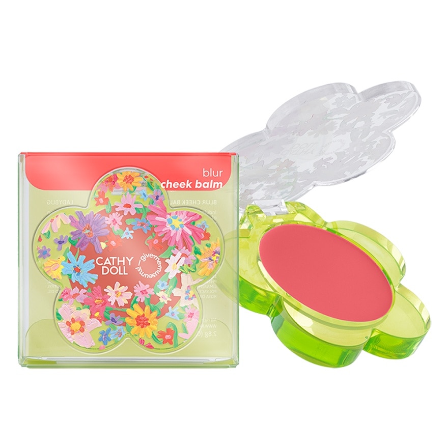 Cathy Doll Give Me Museums Blur Cheek Balm 2.8g. Ladybug