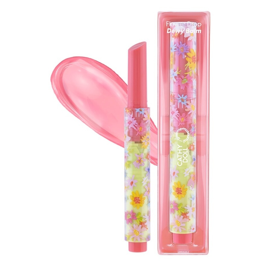 Cathy Doll Give Me Museums Flower Drop Dewy Balm 1.8g. Tulip