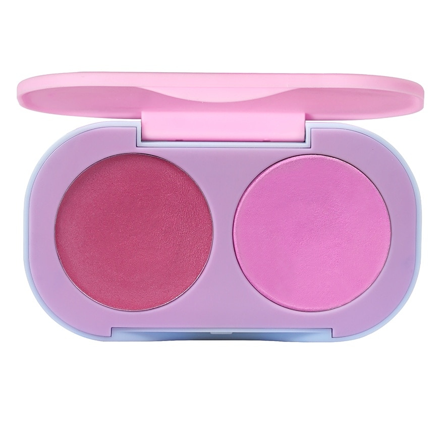 Cosluxe Overdose Loveable Duo Cheek Blush On 5g. 22 Heart Tablet