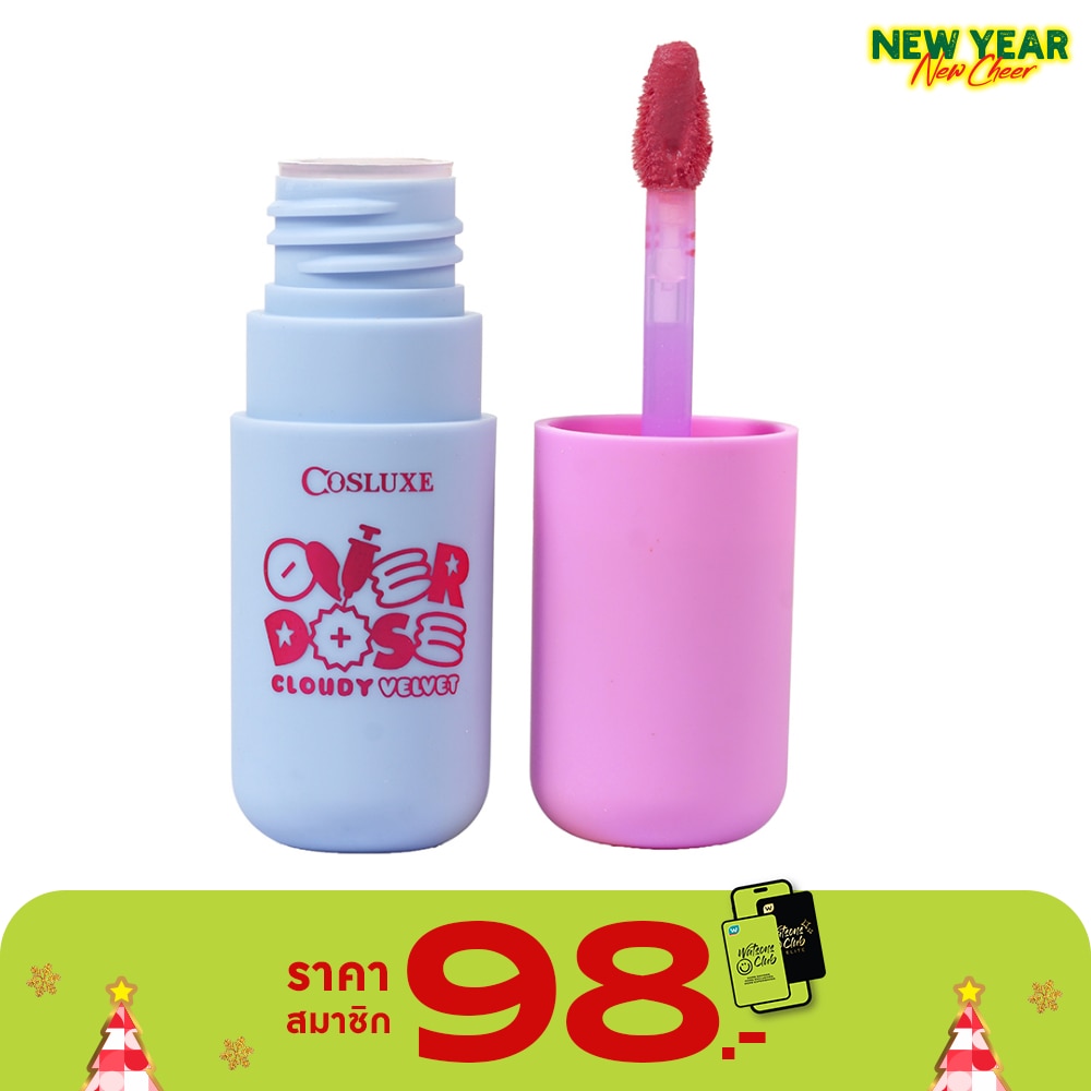 Cosluxe Overdose Cloudy Velvet Lip 4.5g. 01 Fall In Love