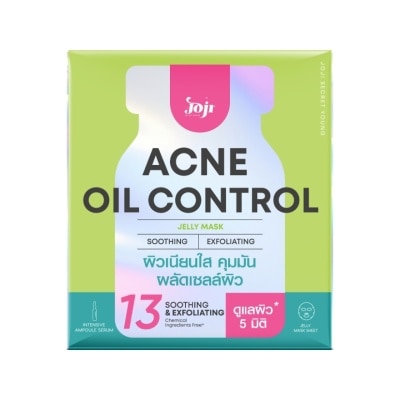 Joji Secret Young โจจิ ซีเคร็ท ยัง แอคเน่ ออย คอนโทล เจลลี่ มาส์ก 1ชิ้น